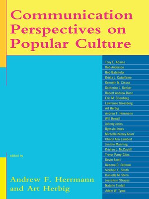 cover image of Communication Perspectives on Popular Culture